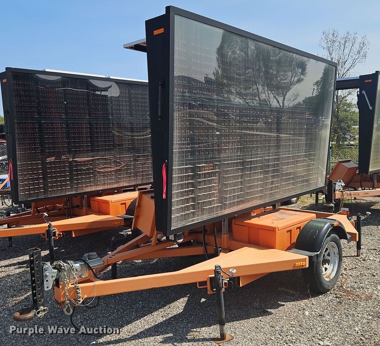 2013 Ver-Mac PCMS1210 message board trailer - EI8336