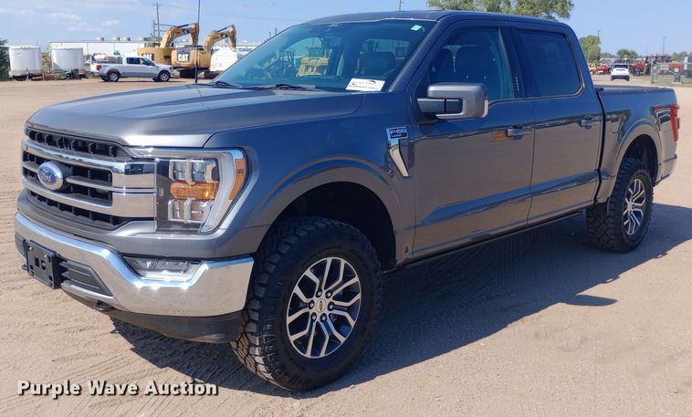 2022 Ford F150 Lariat SuperCrew pickup truck - DH1377