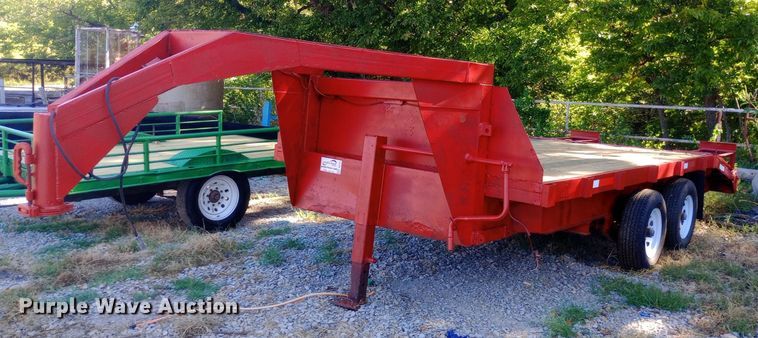 Shop built equipment trailer - DH1471