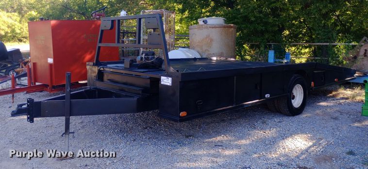 Shop built equipment trailer - DH1473