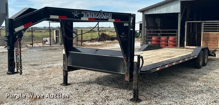 2017 Titan equipment trailer - DX1348