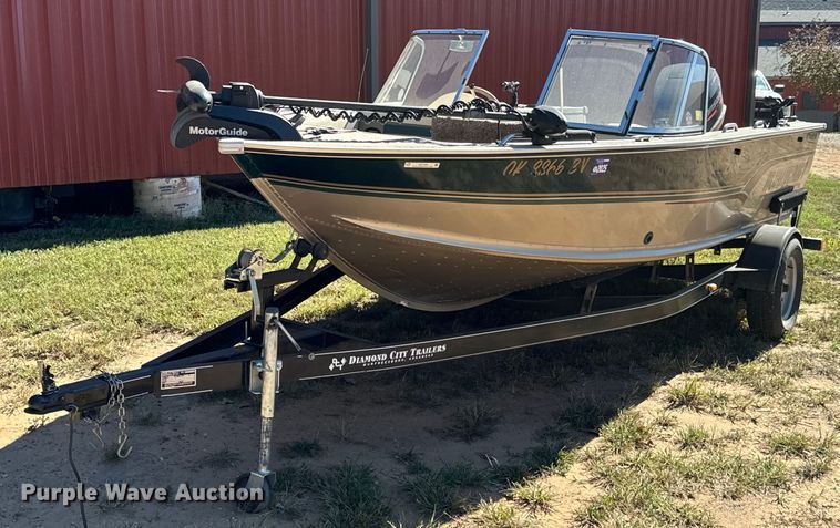1999 Alumacraft TS175 boat - DX1394