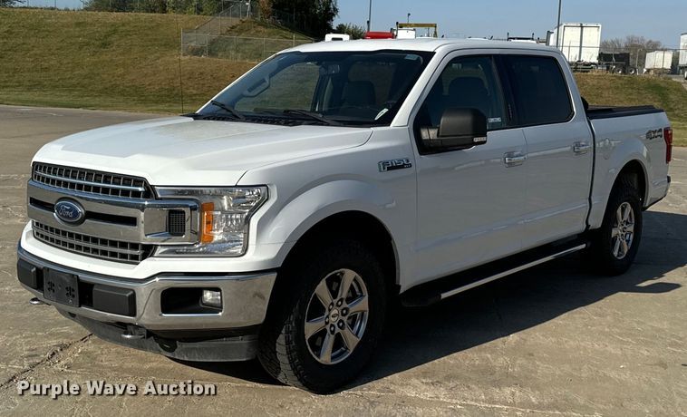 2018 Ford F150 XLT SuperCrew pickup truck - EG6758