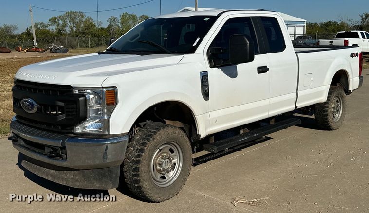 2021 Ford F250 Super Duty XL SuperCab pickup truck - IE9134