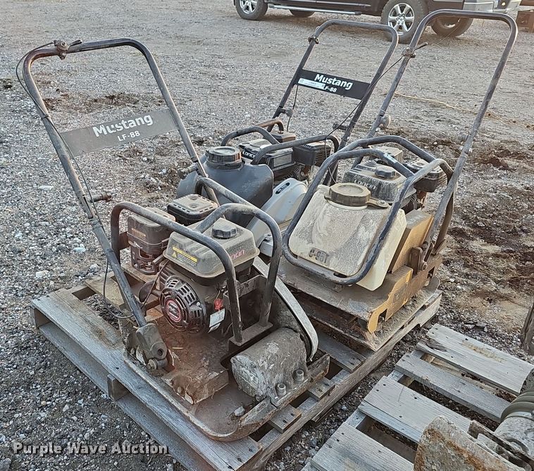 (3) walk behind compactors - LW9939