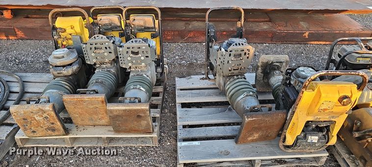 (5) Wacker Neuson walk behind compactors - LW9940