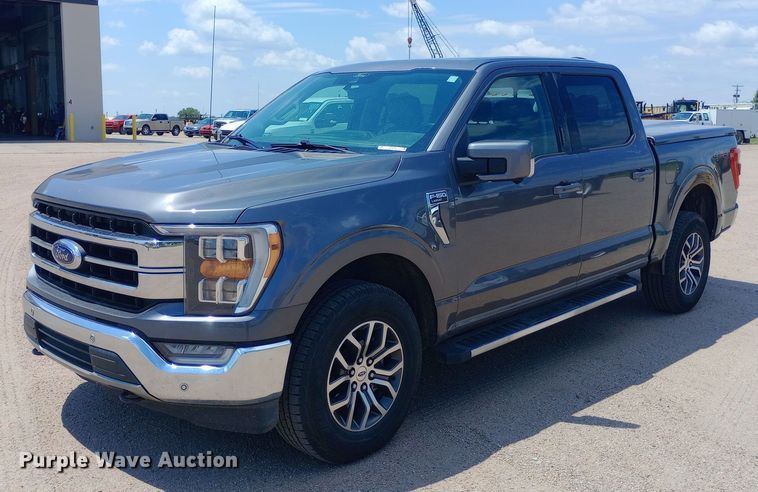 2021 Ford F150 Lariat SuperCrew pickup truck - NY9347