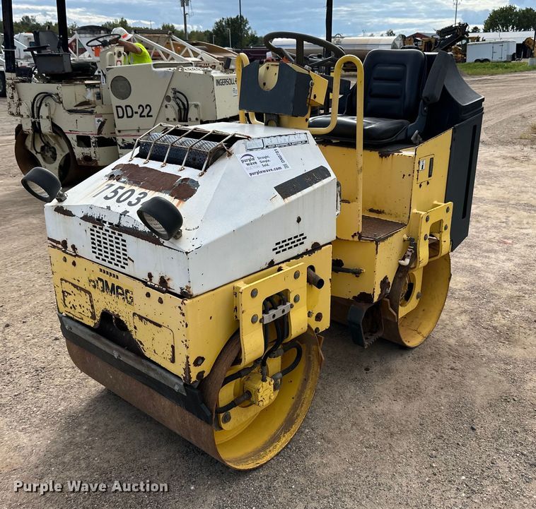 2002 Bomag  BW900 double drum vibratory roller - DN0781