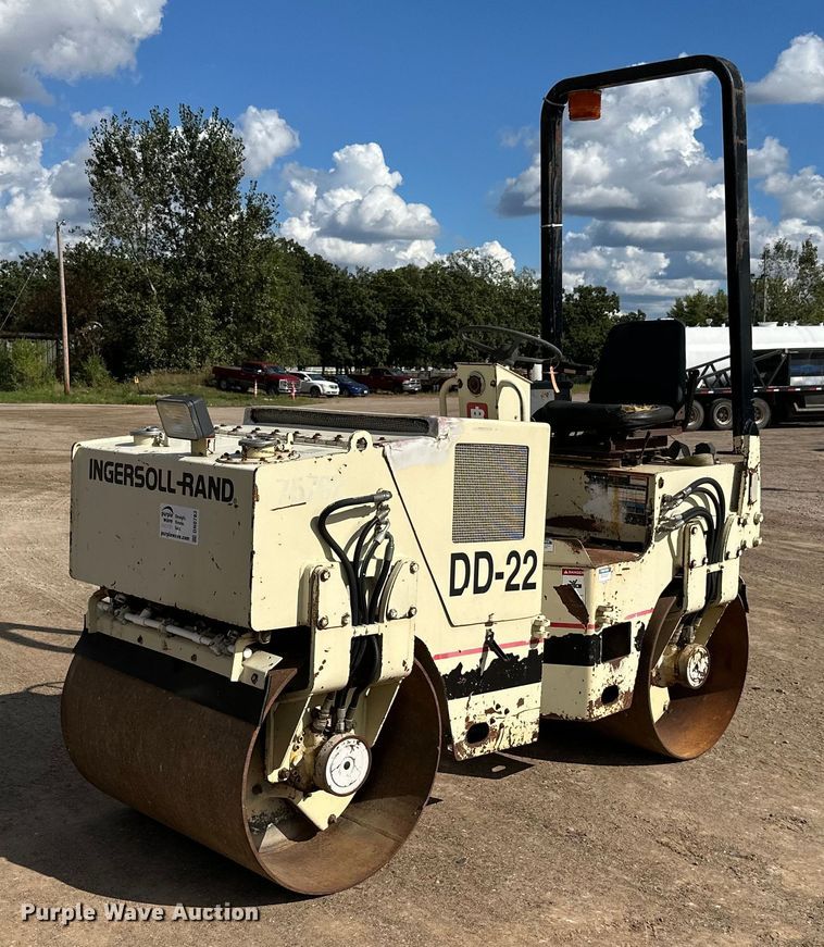 1995 Ingersoll Rand  DD22 double drum vibratory roller - DN0783