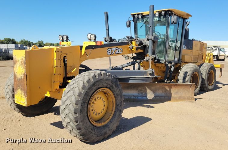 2008 John Deere 872D motor grader - DN3552
