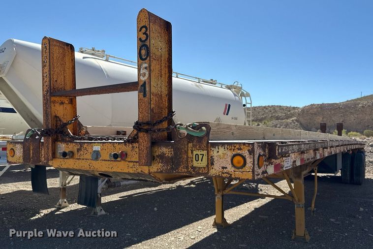 2000 Dorsey DGTS-42 flatbed trailer - DO2539