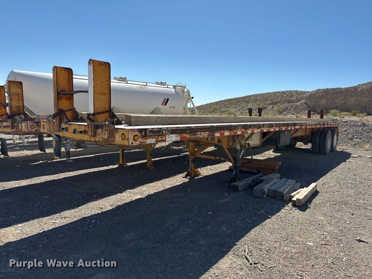 2000 Dorsey DGTS-42 flatbed trailer - DO2540