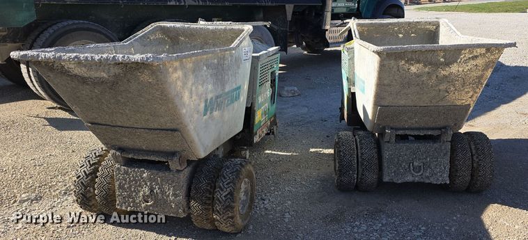 (2) concrete buggies - DO5528