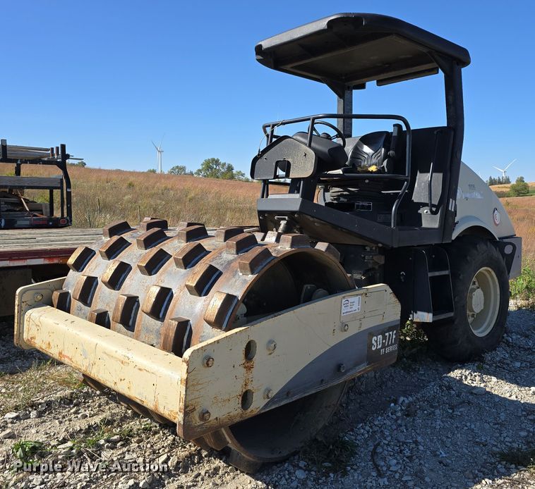 2006 Ingersoll Rand SD77F Series TF single drum vibratory roller - DO5538