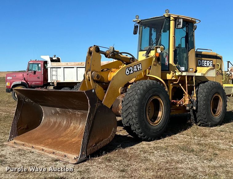 1996 John Deere 624G wheel loader - DP8528