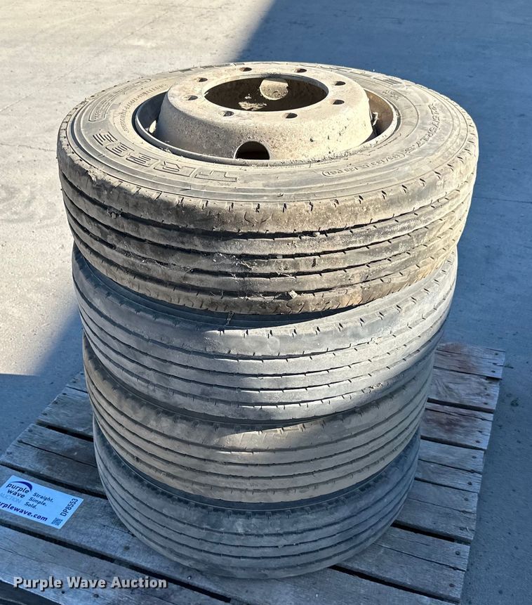 (4)  wheels and tires - DP8553