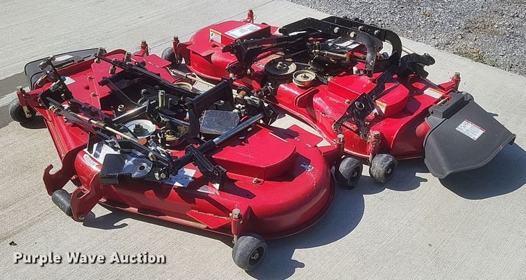 (2) 2018 Tym MM60R-1 finish mowers - DQ3693