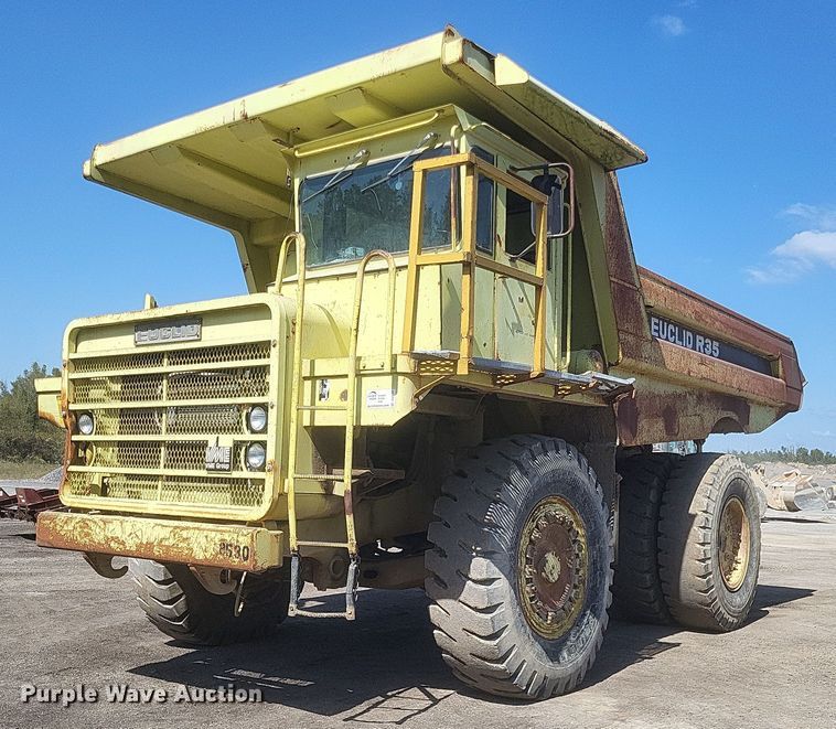 1989 Euclid 324 T.D. R35  haul truck - DQ3703