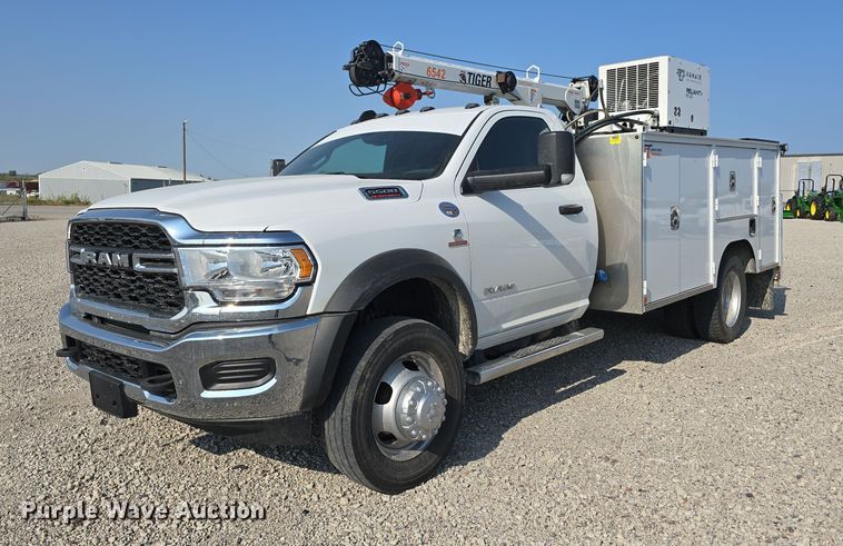 2021 Dodge Ram 5500HD utility / service truck - DS4831