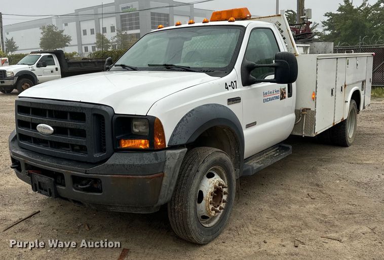 2007 Ford  F550 Super Duty XL utility / service truck - DT2000
