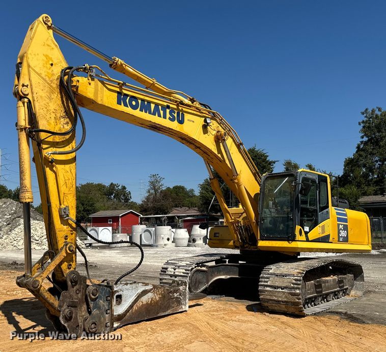 2015 Komatsu PC360LC-10 excavator - DU3035