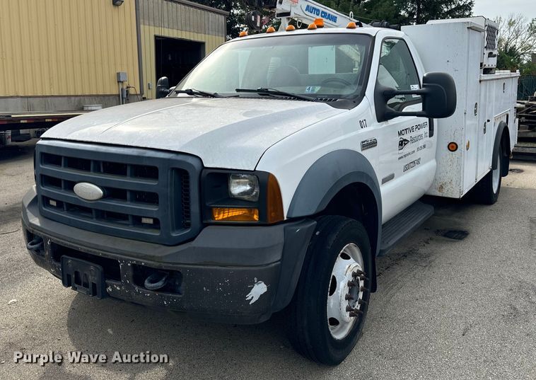 2007 Ford F550 Super Duty XL  utility / service truck - DV5946