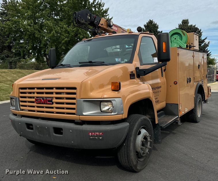 2008 GMC C5500 utility / service truck - DV5947