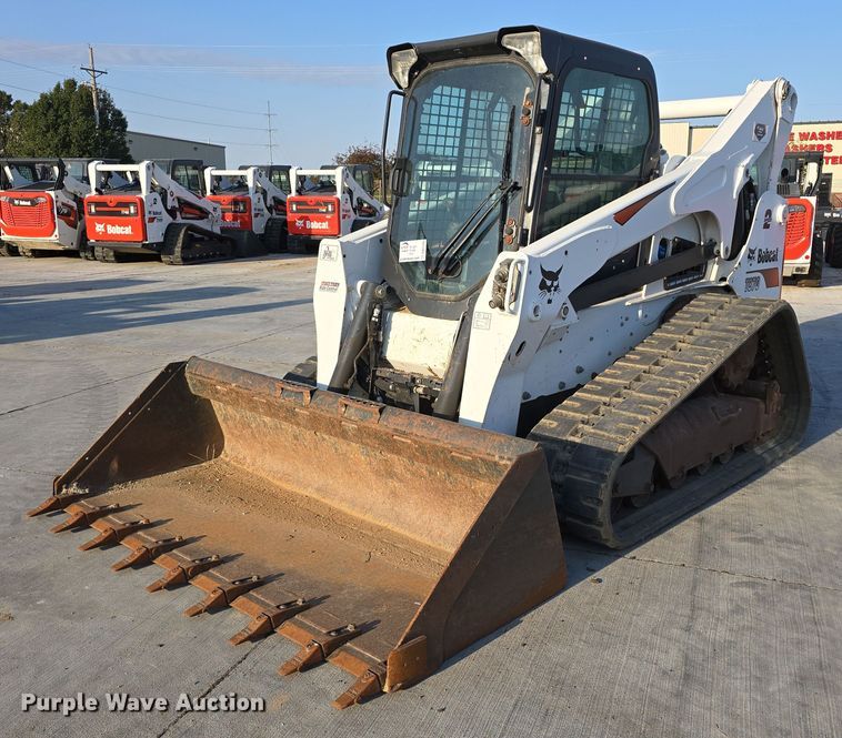 2019 Bobcat T870 tracked skid steer loader - DW3782