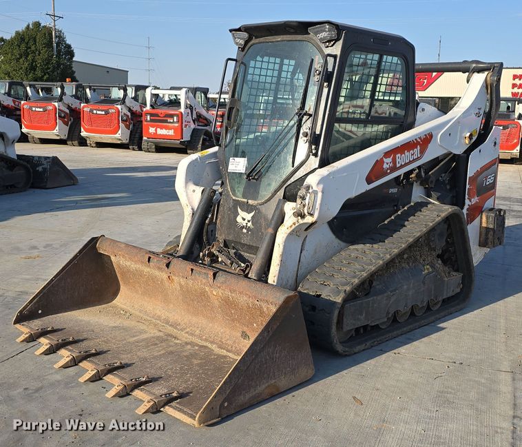 2021 Bobcat T66 tracked skid steer loader - DW3783