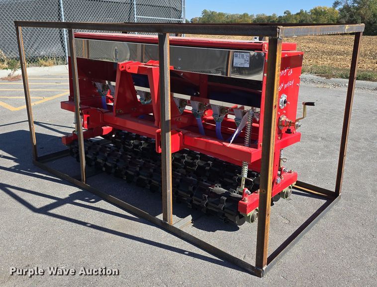 2024 AGT STSD10 skid steer seeder - DW3829