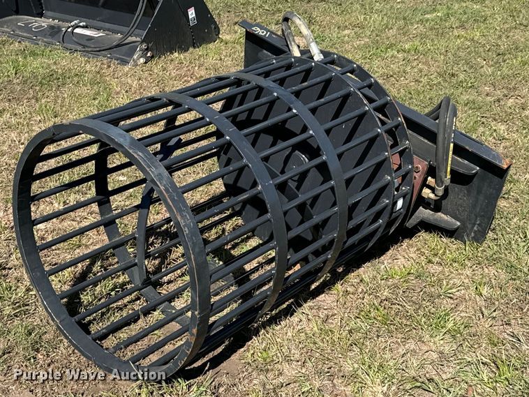 JCT Attachments skid steer rock picker - DX1404