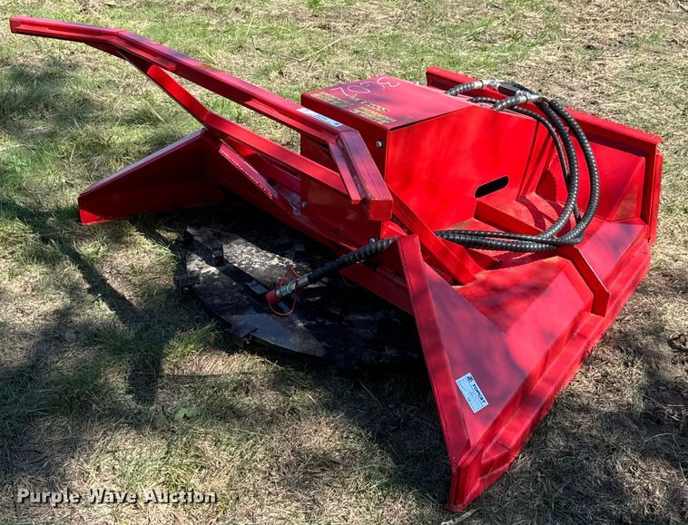 2024 TopCat SSDFM60 skid steer tree saw/ mulcher - DX1416