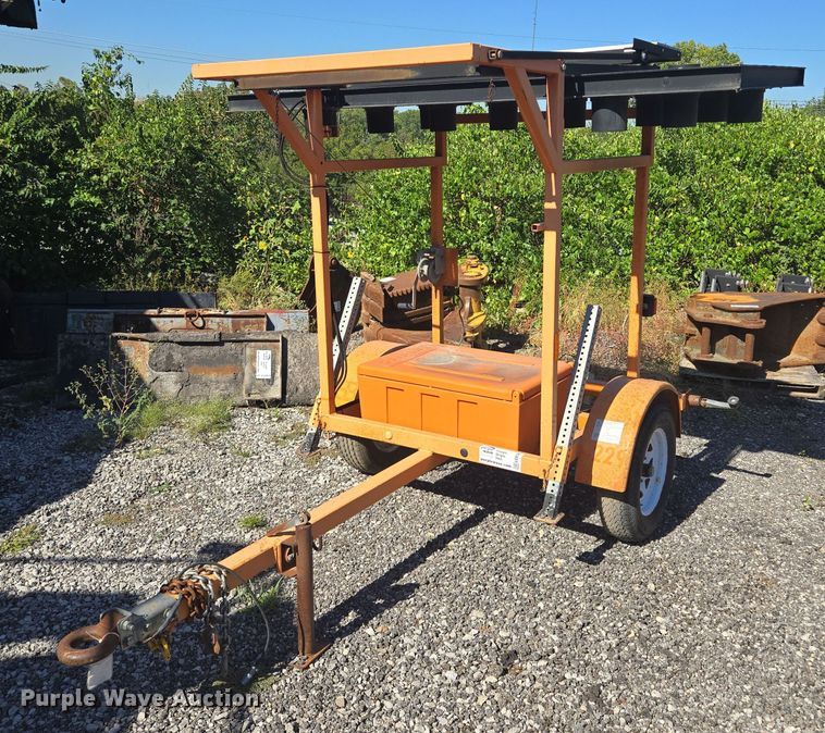 2008 Ver-Mac  ST-4815 arrow board trailer - EE8536