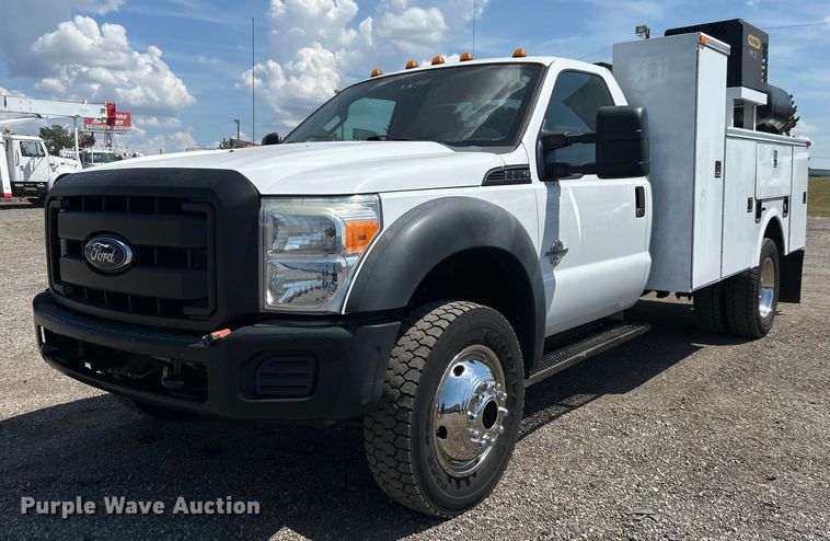 2011 Ford F550 Super Duty utility / service truck - EG0994