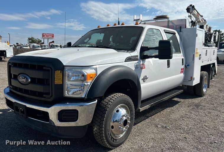 2016 Ford F550 Super Duty  Crew cab utility / service truck - EG1066