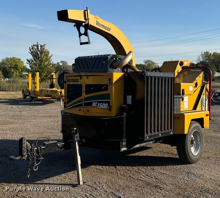 2020 Vermeer  BC1500 wood chipper - EG6757