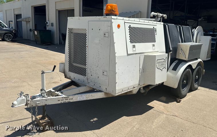 2002 Sewer Equipment Co of America 747-FR2000 sewer jetter trailer - EJ2699
