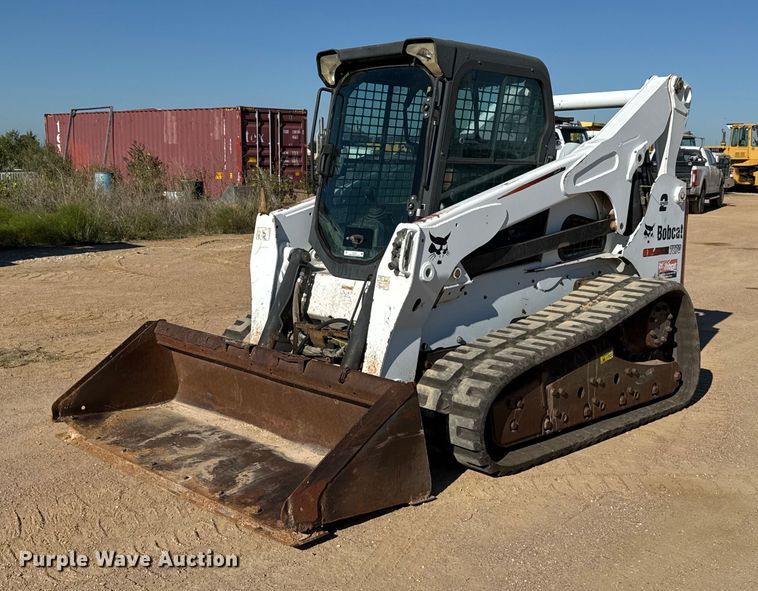 2012 Bobcat T870 tracked skid steer loader - EJ3070