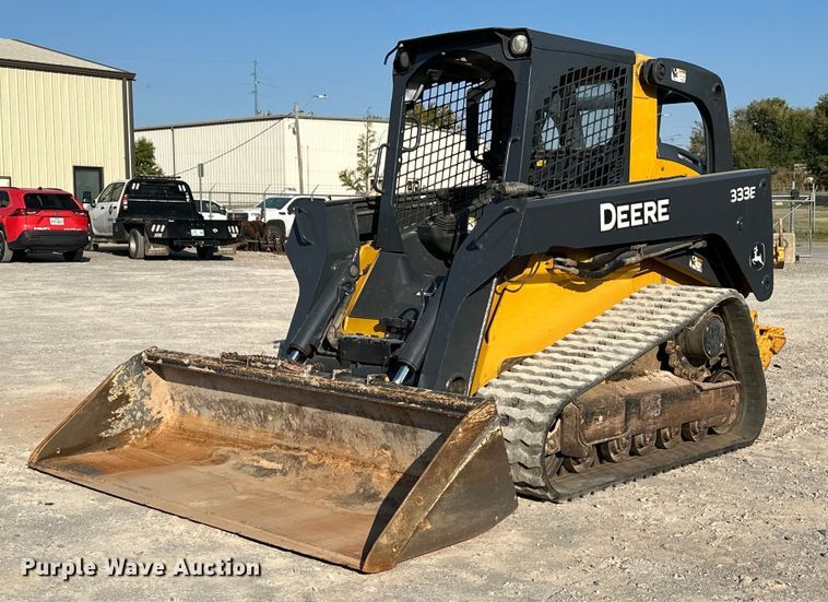 2015 John Deere 333E tracked skid steer loader - EJ4896