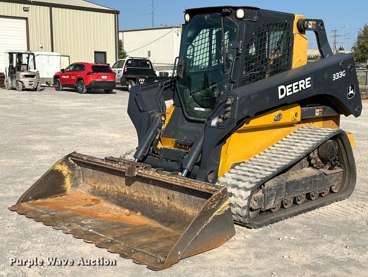 2019 John Deere 333G tracked skid steer loader - EJ4897
