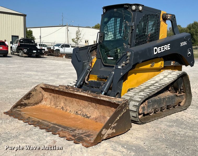 2019 John Deere 333G tracked skid steer loader - EJ4898