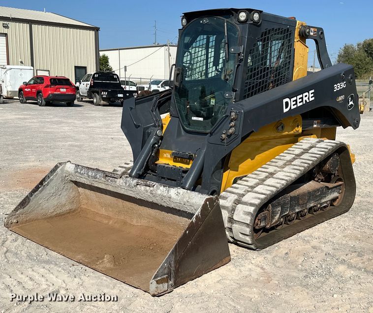 2017 John Deere 333G tracked skid steer loader - EJ4899