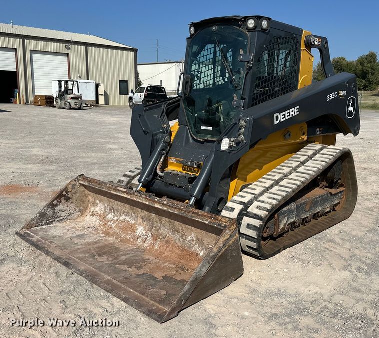 2020 John Deere 333G tracked skid steer loader - EJ4900