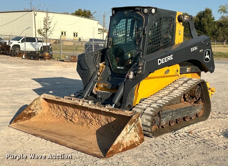 2020 John Deere 333G tracked skid steer loader - EJ4901
