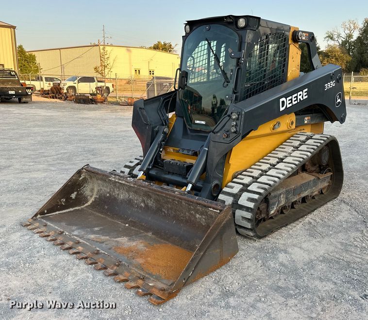 2019 John Deere 333G  tracked skid steer loader - EJ4902