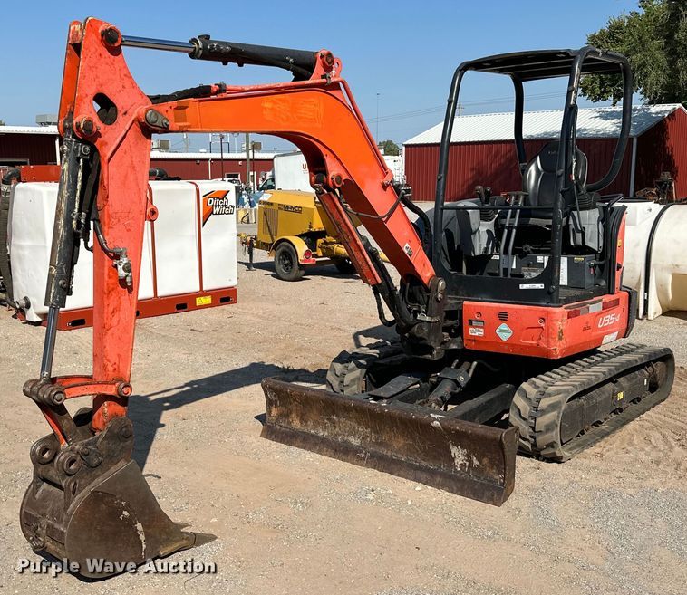 2015 Kubota U35-4 mini excavator - EJ4908