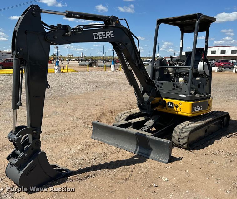 2016 John Deere 35G mini excavator - EJ8995