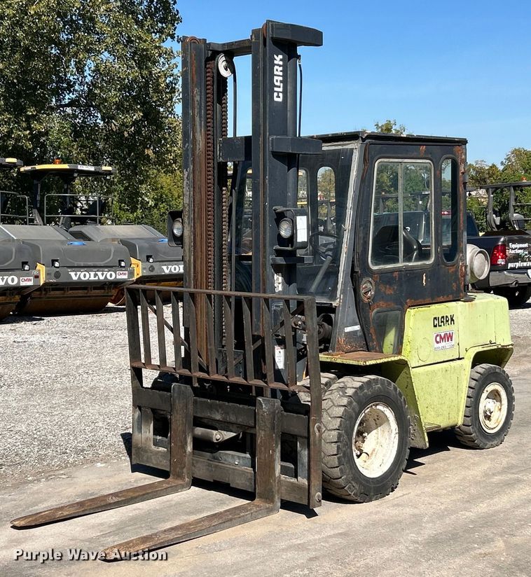 Clark C500 YS 80 forklift - EK3442