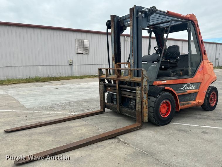 2000 Linde H70D forklift - MV9187