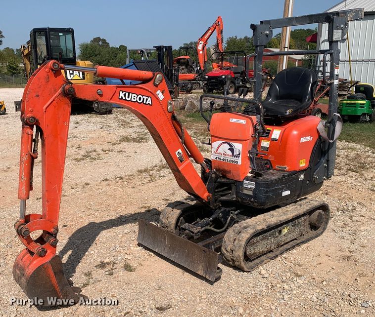 Kubota K008 Mini Excavator Prices. How Much Does a Kubota K008